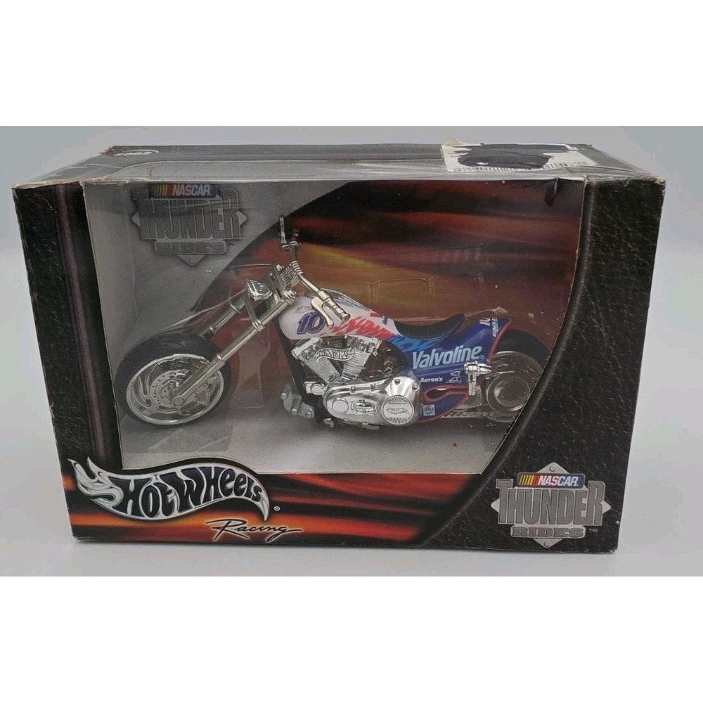 Hot Wheels Racing Thunder Rides 557123 Valvoline Nascar 1:18 scale Motorcycle